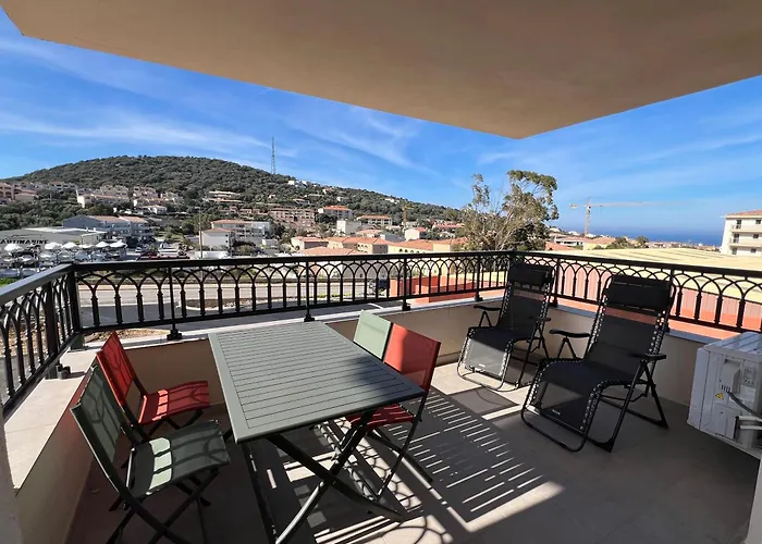 Grand T2 Classe 3 Etoiles Dans De Standing 公寓 LʼÎle-Rousse